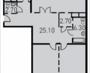 5-комнатная квартира площадью 229.9 кв.м, 1-й Нагатинский пр-д, корп.203 | цена 38 081 722 руб. | www.metrprice.ru