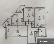 3-комнатная квартира площадью 76 кв.м, Братеевская ул., 18/1 | цена 11 899 000 руб. | www.metrprice.ru