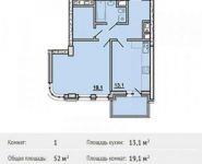 1-комнатная квартира площадью 52 кв.м, Рогожский Вал ул., 11 | цена 15 414 601 руб. | www.metrprice.ru