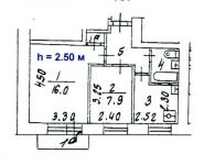 2-комнатная квартира площадью 38 кв.м, Затонная ул., 7К1 | цена 7 200 000 руб. | www.metrprice.ru