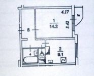 1-комнатная квартира площадью 35.5 кв.м, Белореченская улица, 6 | цена 6 200 000 руб. | www.metrprice.ru