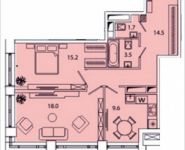 2-комнатная квартира площадью 62.62 кв.м, Рязанский проспект, 2, корп.Б2 | цена 10 343 258 руб. | www.metrprice.ru