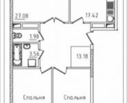 3-комнатная квартира площадью 97.1 кв.м, Михайлова ул., 31 | цена 11 767 163 руб. | www.metrprice.ru