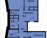 3-комнатная квартира площадью 86.8 кв.м, 3-й Нижнелихоборский проезд, 13к2 | цена 6 588 120 руб. | www.metrprice.ru