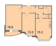 2-комнатная квартира площадью 59.1 кв.м, Грайвороновский 2-й пр., 38С4 | цена 7 836 660 руб. | www.metrprice.ru