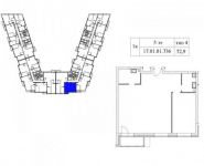 2-комнатная квартира площадью 73 кв.м, Шеногина ул., 1 | цена 21 665 880 руб. | www.metrprice.ru