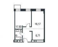 2-комнатная квартира площадью 54.8 кв.м в ЖК "AFI Residence. Павелецкая", улица Крупской, 5 | цена 8 546 279 руб. | www.metrprice.ru