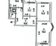 3-комнатная квартира площадью 76 кв.м, Дорожная улица, 32 | цена 8 560 000 руб. | www.metrprice.ru