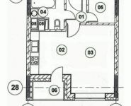 1-комнатная квартира площадью 42.5 кв.м, улица Энергетиков, 6 | цена 7 976 532 руб. | www.metrprice.ru