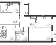 3-комнатная квартира площадью 125 кв.м, Серпуховский Вал ул. | цена 30 472 200 руб. | www.metrprice.ru