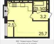 1-комнатная квартира площадью 34 кв.м, Ивановская, 3Д | цена 3 114 000 руб. | www.metrprice.ru