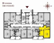 1-комнатная квартира площадью 41 кв.м, Бородинская ул., 7 | цена 3 726 900 руб. | www.metrprice.ru