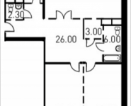 3-комнатная квартира площадью 125.3 кв.м, 1-й Нагатинский пр-д, корп.203 | цена 21 483 190 руб. | www.metrprice.ru