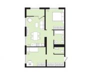 2-комнатная квартира площадью 61.8 кв.м в ЖК «Эко Видное 2.0»,  | цена 4 810 000 руб. | www.metrprice.ru