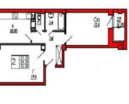 2-комнатная квартира площадью 58.2 кв.м, Садовая ул. | цена 2 875 000 руб. | www.metrprice.ru