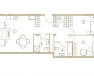 3-комнатная квартира площадью 92.6 кв.м, Шлюзовая наб, д. 4 | цена 36 962 957 руб. | www.metrprice.ru