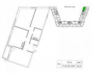 3-комнатная квартира площадью 84 кв.м, Шелепихинская наб., 34 | цена 29 616 700 руб. | www.metrprice.ru