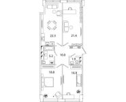 3-комнатная квартира площадью 96.4 кв.м, Рязанский проспект, д.влд 2 | цена 15 317 478 руб. | www.metrprice.ru
