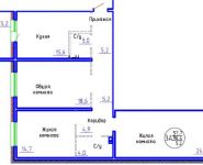 3-комнатная квартира площадью 101.3 кв.м, Тверецкий проезд, д.16, к.1 | цена 5 251 088 руб. | www.metrprice.ru