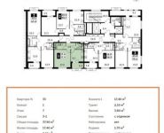 1-комнатная квартира площадью 37.9 кв.м,  | цена 4 461 020 руб. | www.metrprice.ru