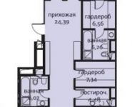 3-комнатная квартира площадью 151 кв.м, Усачева ул., 11 | цена 80 000 000 руб. | www.metrprice.ru