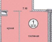 1-комнатная квартира площадью 45 кв.м, Московская улица, 56 | цена 4 300 000 руб. | www.metrprice.ru