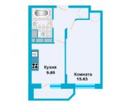 1-комнатная квартира площадью 0 кв.м, Рябиновая ул. | цена 2 138 716 руб. | www.metrprice.ru