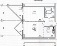 2-комнатная квартира площадью 60.2 кв.м, Зелёная улица, 6 | цена 6 630 000 руб. | www.metrprice.ru