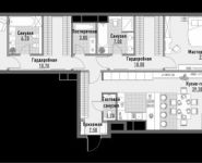 2-комнатная квартира площадью 55.6 кв.м, Ильменский проезд, 17к3 | цена 10 552 880 руб. | www.metrprice.ru