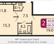 2-комнатная квартира площадью 66 кв.м, Ивановская, 3Д | цена 5 346 000 руб. | www.metrprice.ru