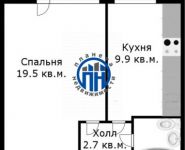 1-комнатная квартира площадью 39 кв.м, Шама ул., 10 | цена 4 100 000 руб. | www.metrprice.ru