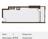 1-комнатная квартира площадью 37.2 кв.м, Новодмитровская ул., 5А | цена 8 099 982 руб. | www.metrprice.ru