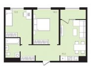 2-комнатная квартира площадью 60.6 кв.м в ЖК «Эко Видное 2.0»,  | цена 4 360 000 руб. | www.metrprice.ru