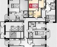 1-комнатная квартира площадью 46 кв.м, ул Ульяновых, д. 31 | цена 3 310 600 руб. | www.metrprice.ru