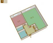 1-комнатная квартира площадью 39 кв.м, Алтуфьевское шоссе, д.64 | цена 5 250 000 руб. | www.metrprice.ru