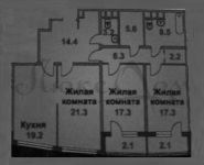 3-комнатная квартира площадью 125 кв.м, Маршала Катукова ул., 24К5 | цена 47 500 000 руб. | www.metrprice.ru