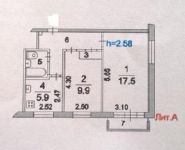 2-комнатная квартира площадью 44 кв.м, Вознесенская ул., 88 | цена 2 800 000 руб. | www.metrprice.ru