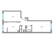 2-комнатная квартира площадью 51.4 кв.м, Трубецкая улица, 2 | цена 3 650 100 руб. | www.metrprice.ru