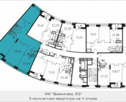 3-комнатная квартира площадью 119.61 кв.м, Вавилова, 69 | цена 24 880 076 руб. | www.metrprice.ru