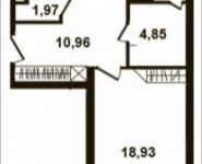 2-комнатная квартира площадью 64.7 кв.м, Петра Алексеева ул., 12АС1 | цена 10 218 931 руб. | www.metrprice.ru