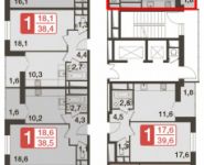 1-комнатная квартира площадью 33.7 кв.м, Новотушинская ул. | цена 3 049 850 руб. | www.metrprice.ru