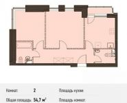 2-комнатная квартира площадью 54.7 кв.м, Головинское ш., 5 | цена 8 040 900 руб. | www.metrprice.ru
