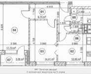 2-комнатная квартира площадью 60.9 кв.м, проспект Буденного, вл51 | цена 8 526 000 руб. | www.metrprice.ru