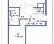 3-комнатная квартира площадью 84.74 кв.м, Кудрявцева, IV | цена 9 306 126 руб. | www.metrprice.ru