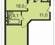 2-комнатная квартира площадью 64 кв.м, Ивановская, 3Д | цена 5 192 100 руб. | www.metrprice.ru
