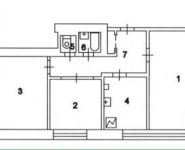 3-комнатная квартира площадью 64 кв.м, Домодедовская ул., 22К1 | цена 6 100 000 руб. | www.metrprice.ru