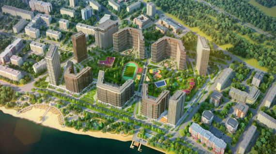 1-комнатная квартира площадью 48 кв.м, Шелепихинская набережная, влд 34, корп.1 | цена 13 632 000 руб. | www.metrprice.ru
