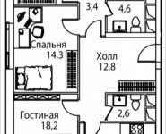 4-комнатная квартира площадью 105 кв.м, Золоторожский Вал, 11, стр. 9, корп.5 | цена 26 800 500 руб. | www.metrprice.ru