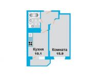 1-комнатная квартира площадью 36 кв.м, Речной пр. | цена 2 250 000 руб. | www.metrprice.ru