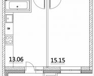 1-комнатная квартира площадью 42.13 кв.м, Лазоревый пр., 3, корп.4 | цена 9 005 245 руб. | www.metrprice.ru